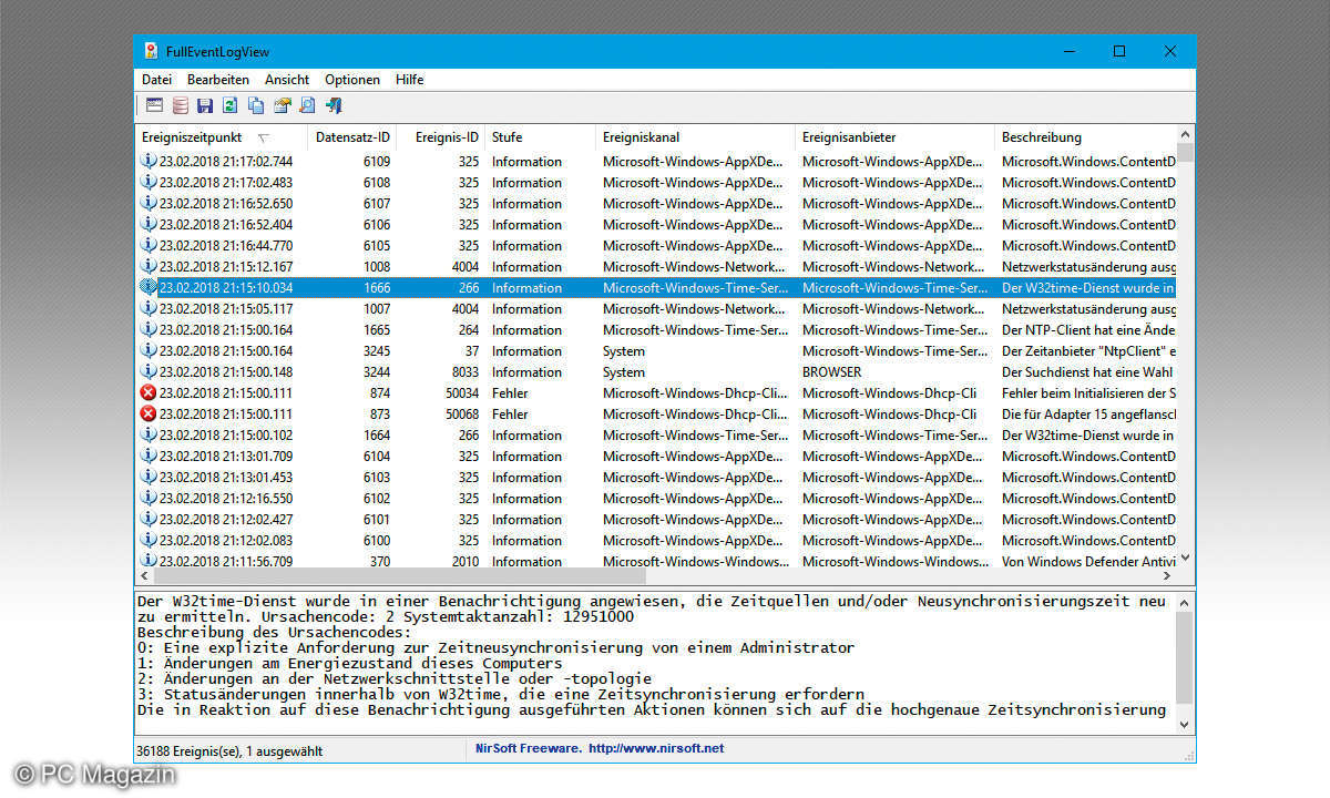 Windows-Logging
