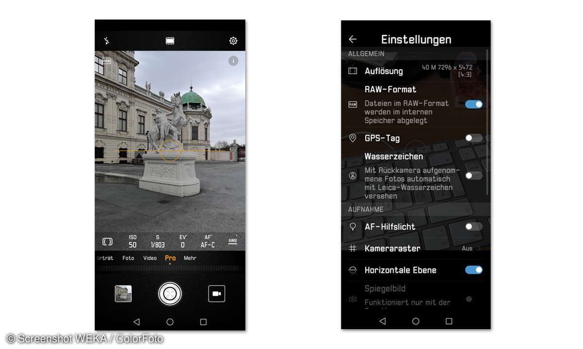 Huawei P20 Pro App