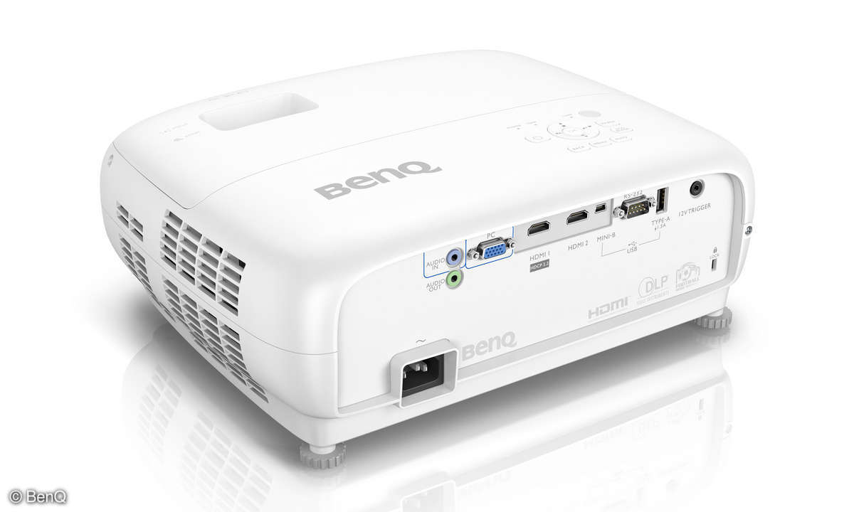 benQ TK800 anschluesse