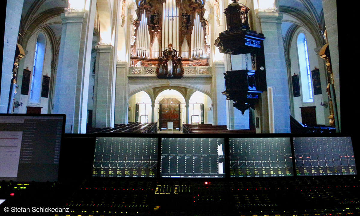 Auro 3D Kirche Aufnahme