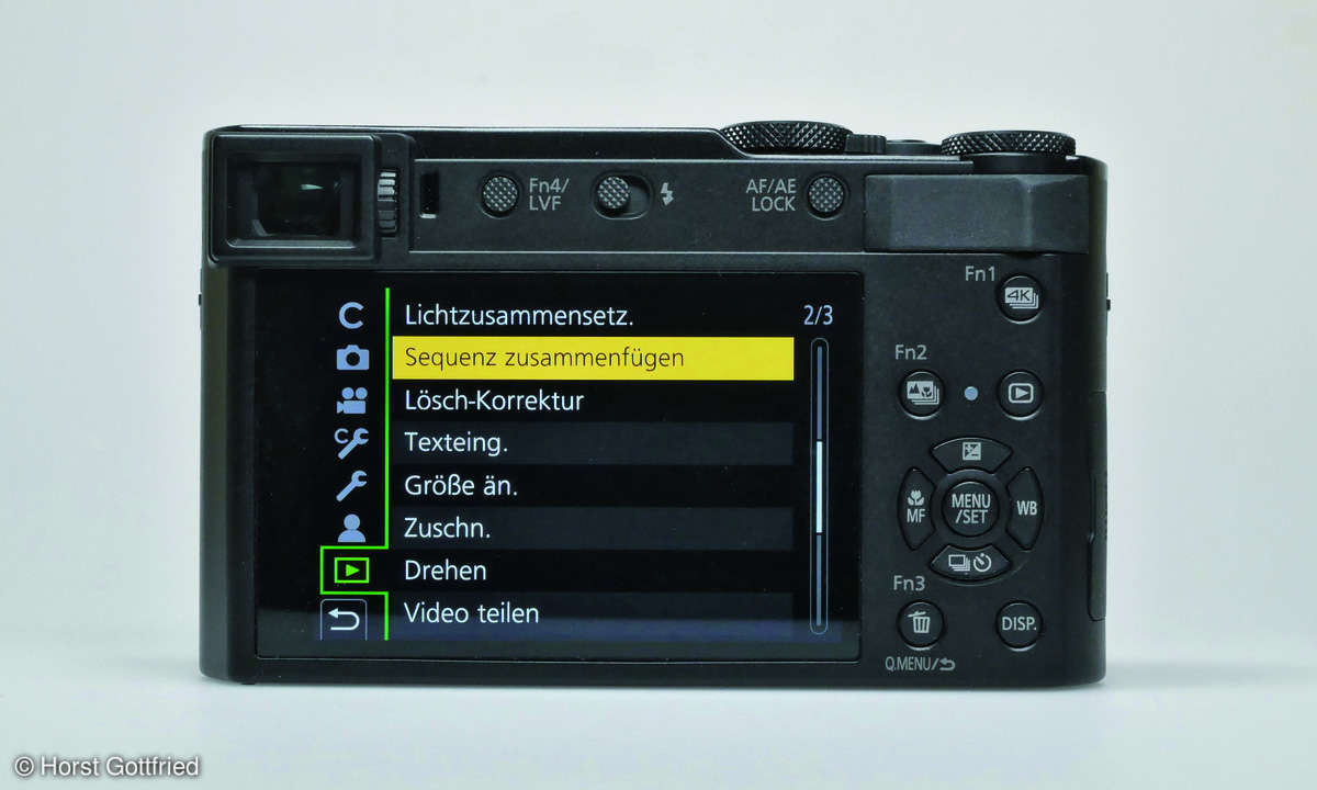  Panasonic Lumix TZ 202 Systemkamera Funktionen