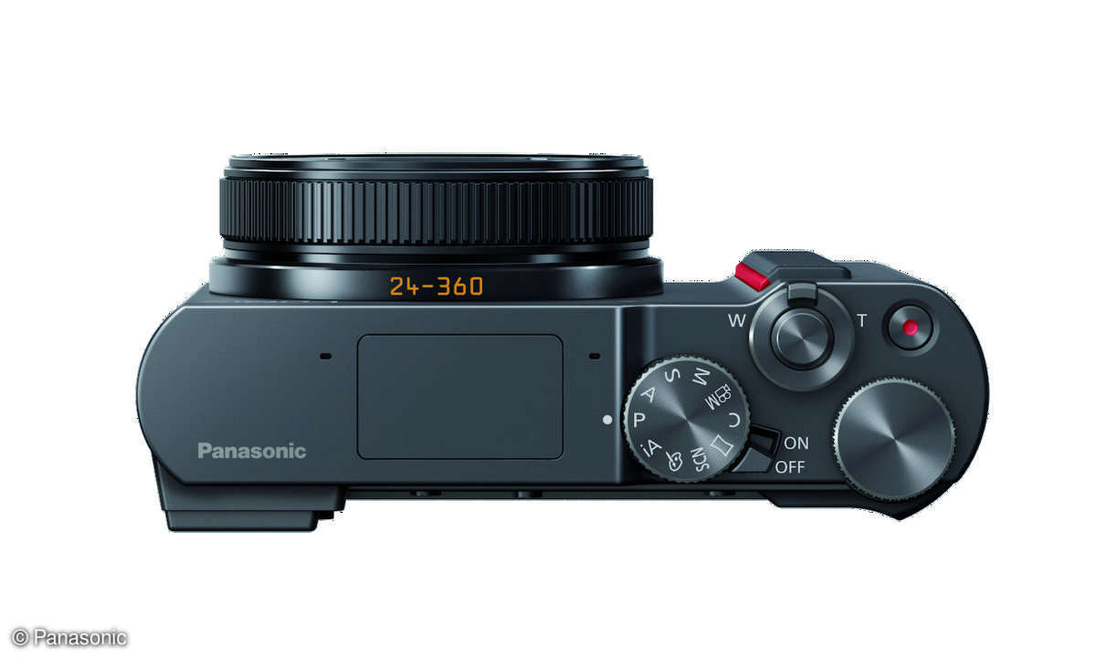 Panasonic Lumix TZ 202 Systemkamera oben