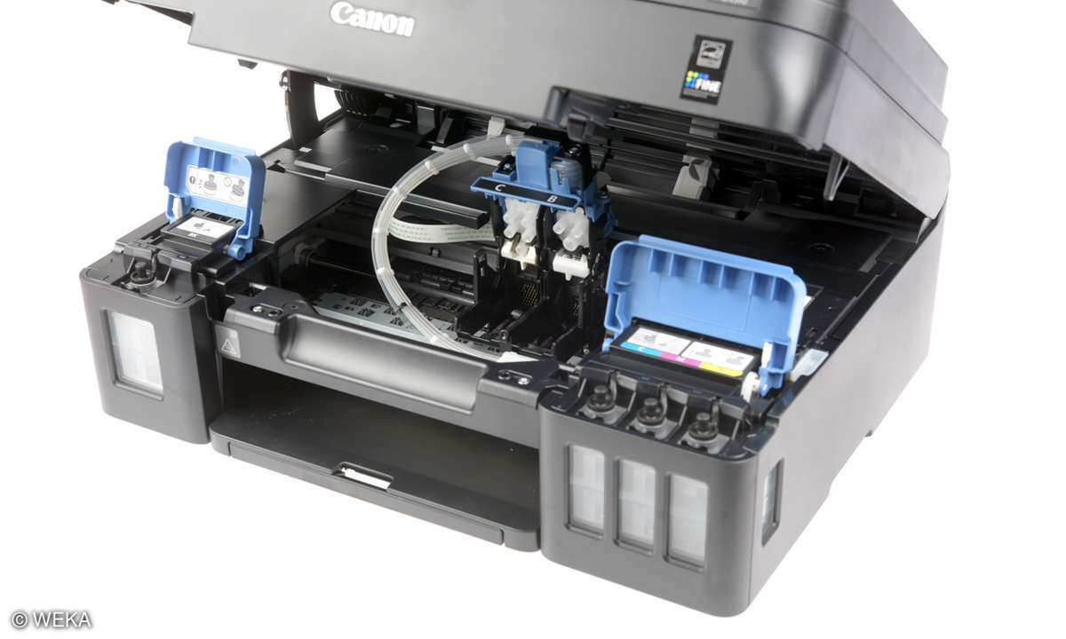 Canon Pixma G4510-Tintentanks & Schlauchsystem zum Druckkopf