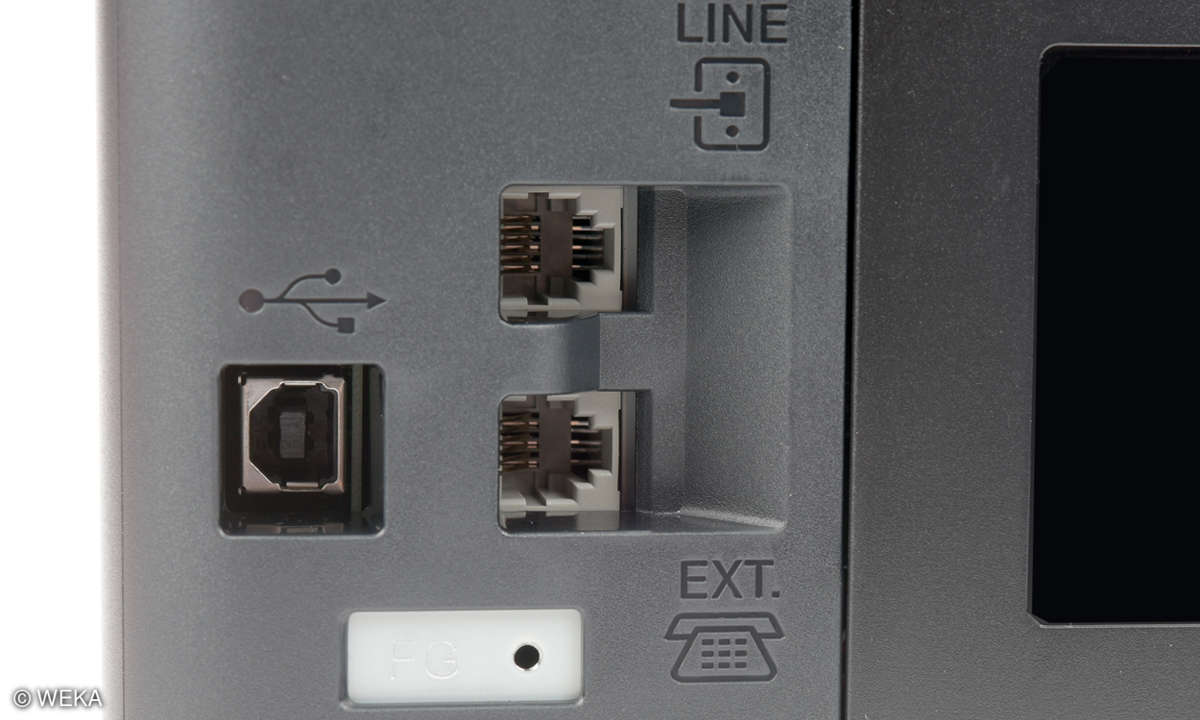 Canon Pixma G4510 Anschlüsse
