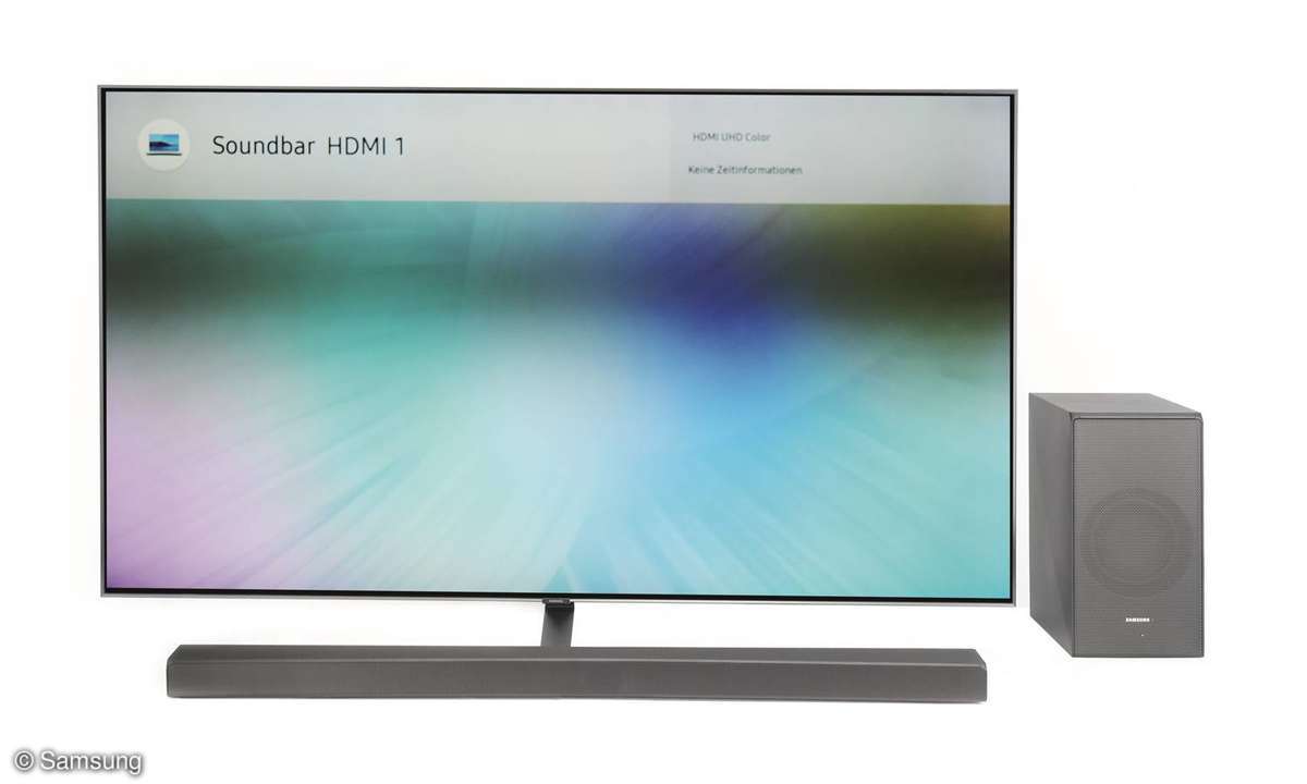 Samsung Bildschirm von vorne