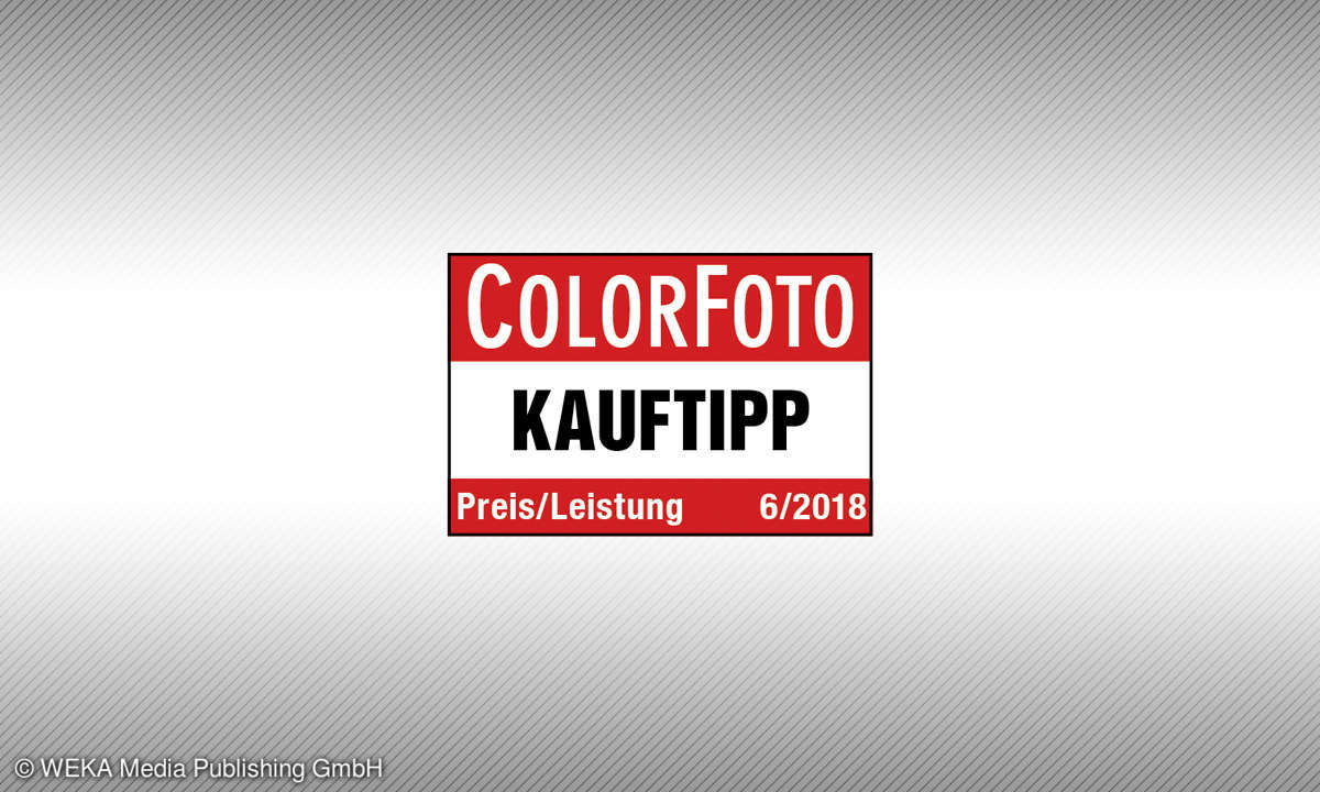 Testsiegel ColorFoto 6/2018 Kauftipp Fujifilm X-A5