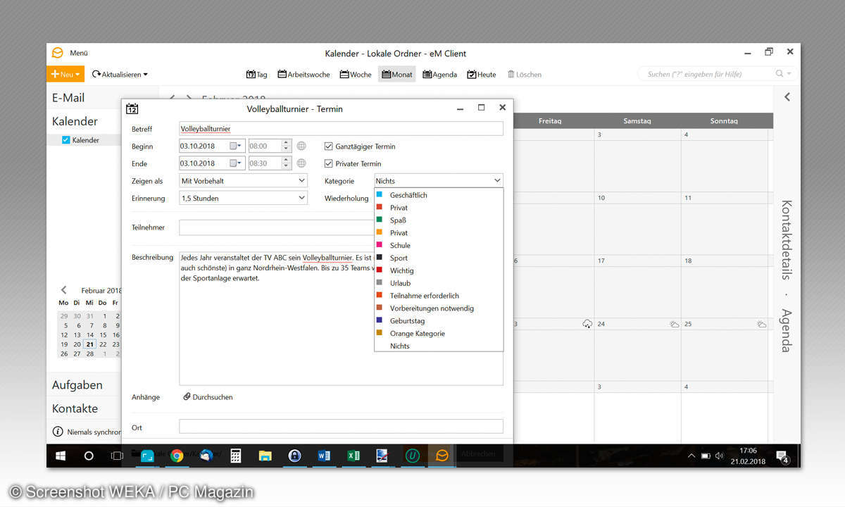 Outlook Alternativen: Die besten PIM-Tools - EM Client