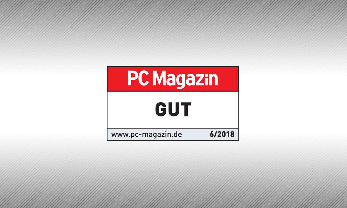 Testsiegel gut 6/18