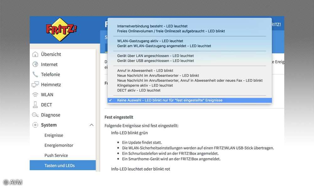 Fritzbox 7590 blinkt So gehen Sie vor connectliving