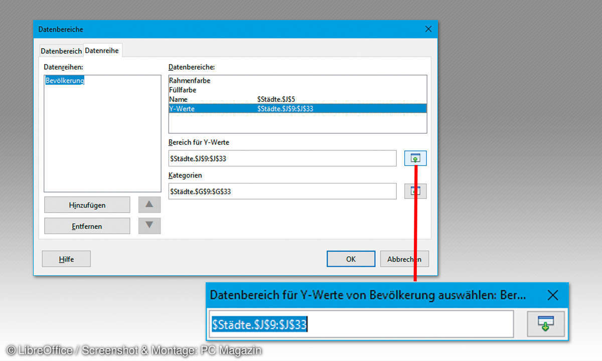 LibreOffice: Daten visualisieren in Calc - 2
