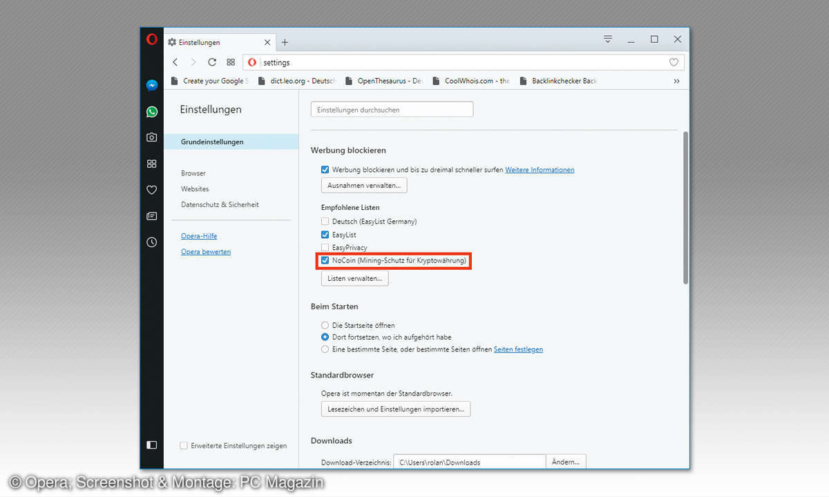 Mining-Trojaner: Was Sie wissen müssen - Opera Filter
