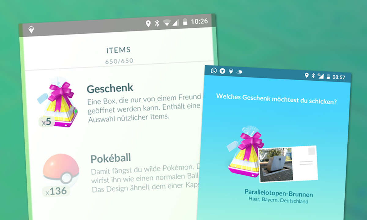 Pokémon GO Geschenk Limit
