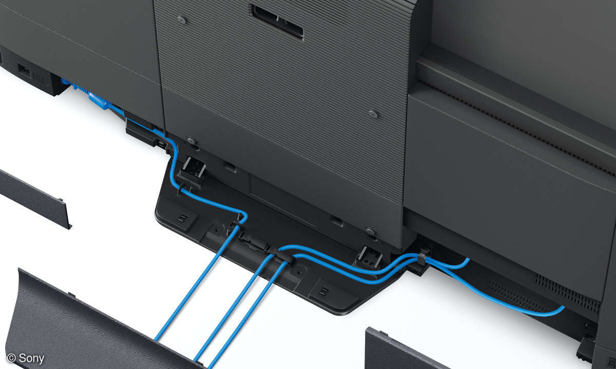 SONY KD-55AF8 - Kabel Management