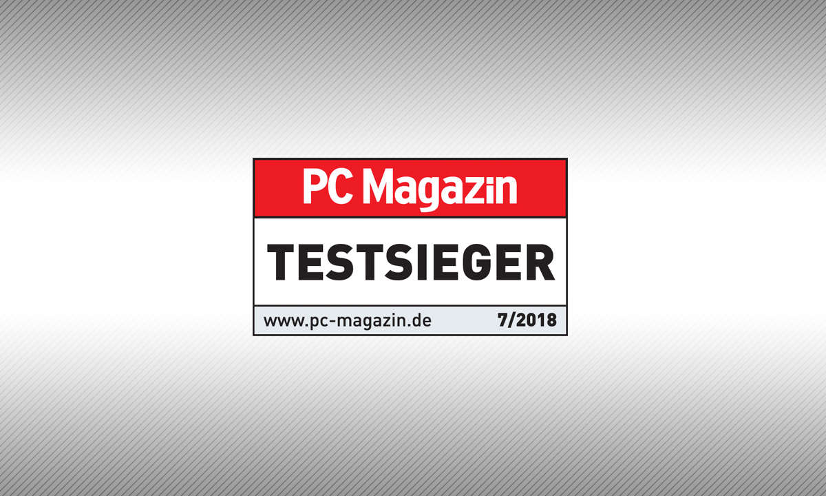 Testsieger PC Magazin Testsieger 7-2018