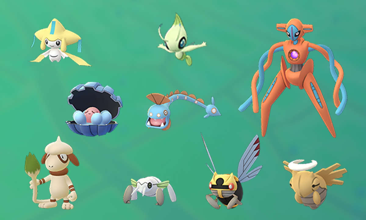 pokemon go celebi deoxys jirachi neue pokemon