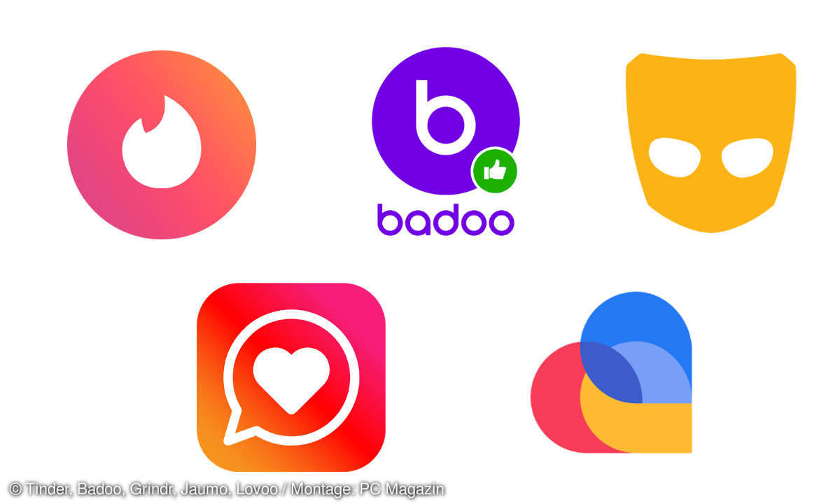 Dating-Apps: Tinder, Badoo, Grindr, Jaumo & Lovoo