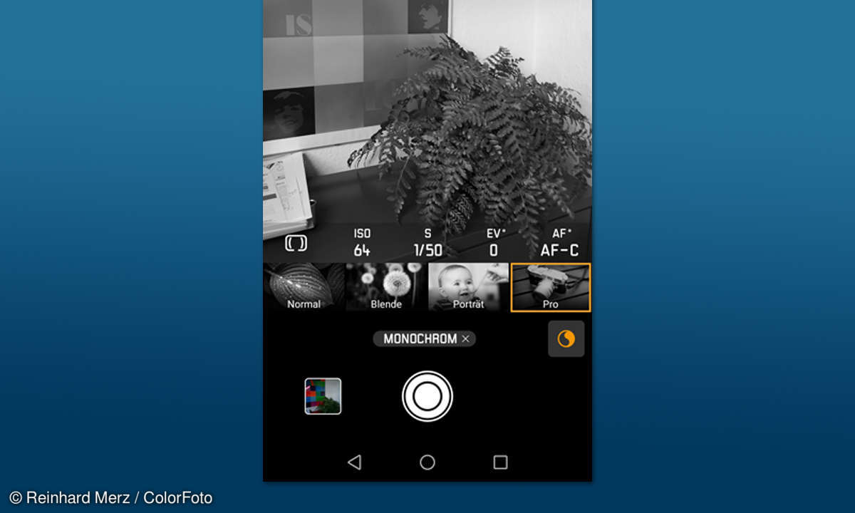 huawei p20 kamera monochrome modus