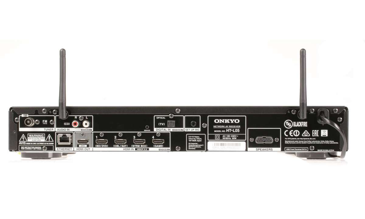 Onkyo Soundbar Rückseite