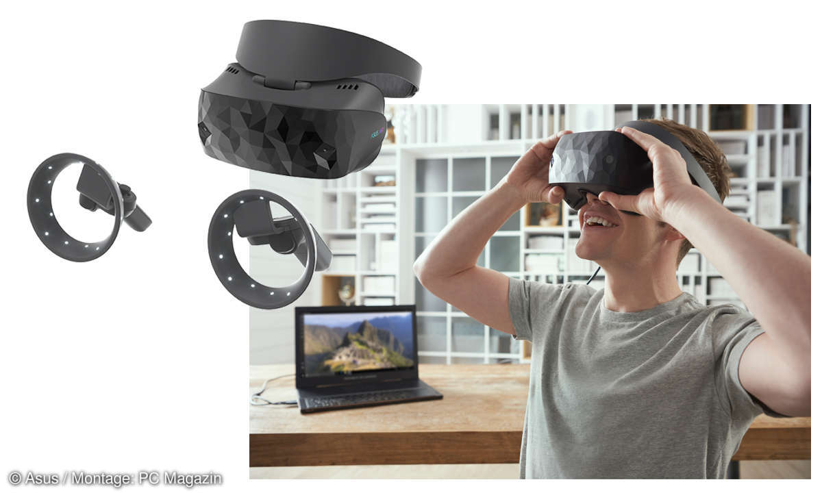 Urlaub-Apps: Mixed Reality Headset Asus