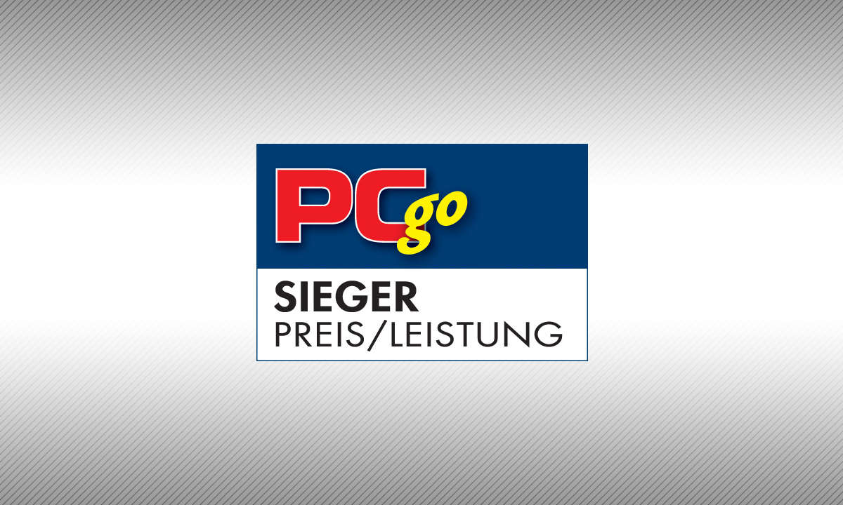 [Testsiegel] PCgo Sieger Preis/Leistung