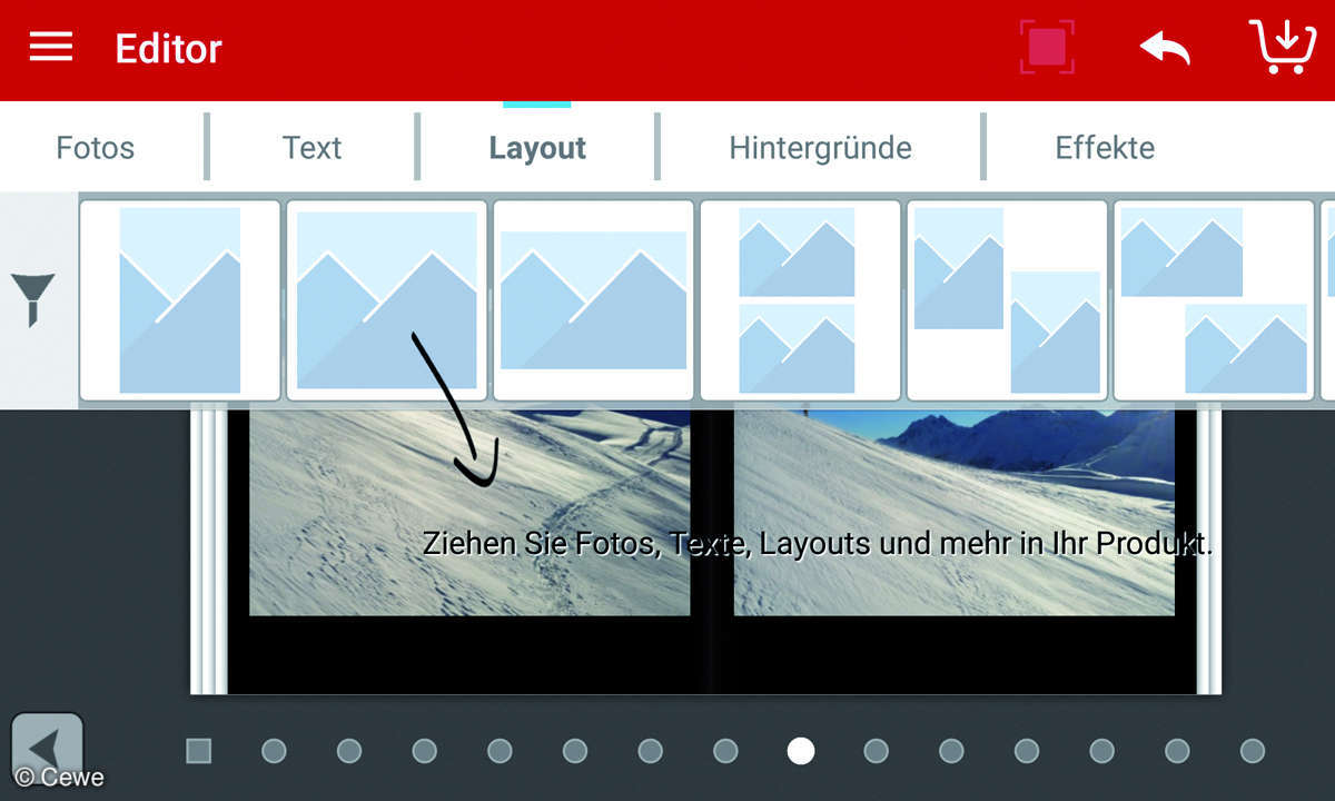 Cewe Layout Vorlage