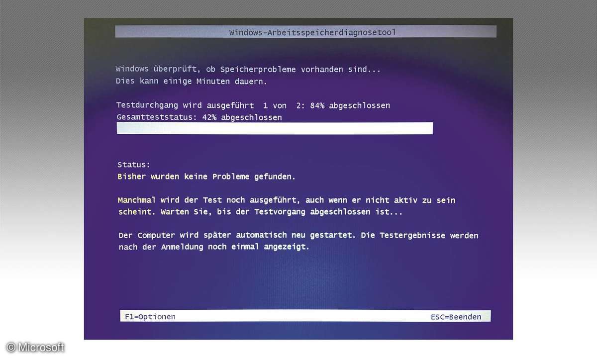 Speicherdiagnose