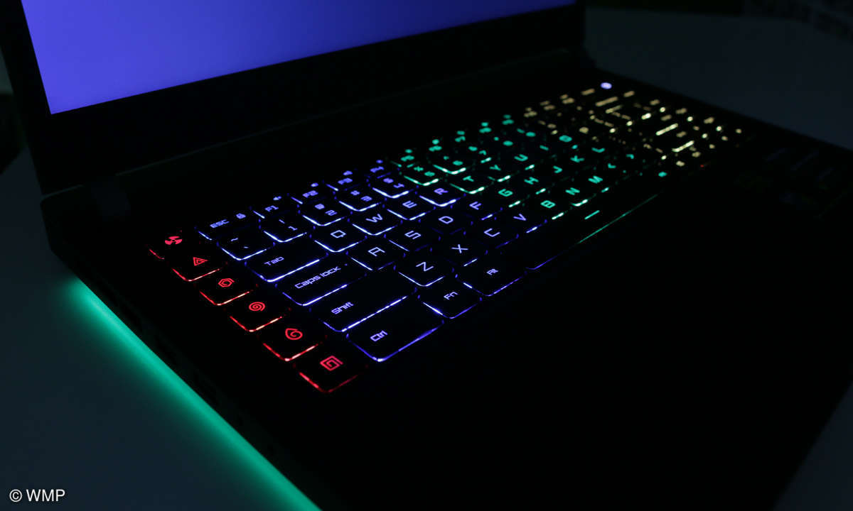 Xiaomi Mi Gaming Notebook RGB-Farben Tastatur