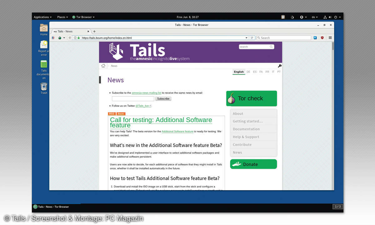 Darknet - Tails