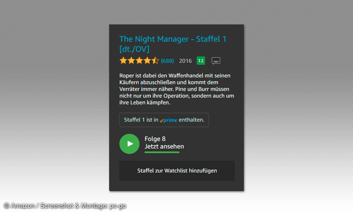 Tipps Netflix & Amazon Prime video: Amazon Watchlist