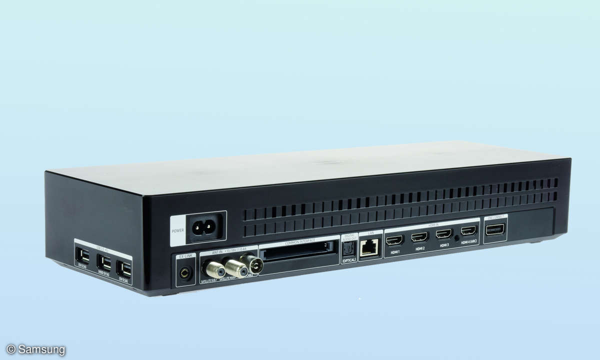 Samsung 65Q7FN one connect box