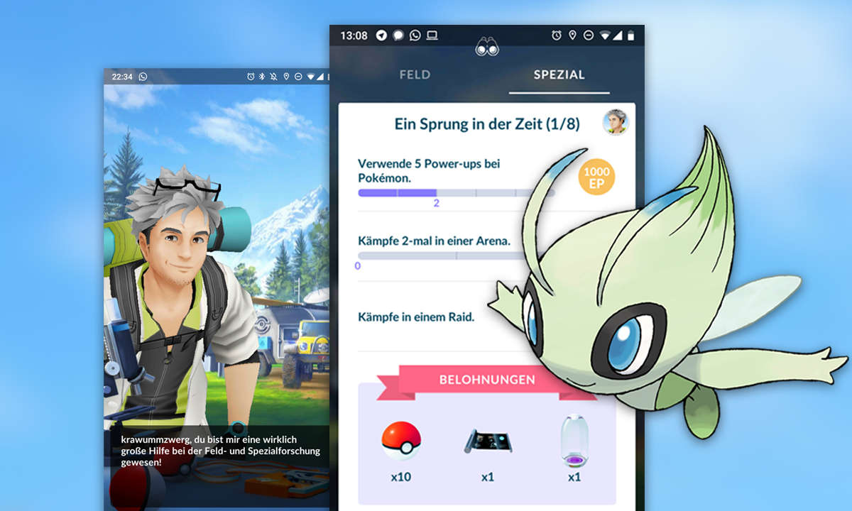 pokemon go celebi quest