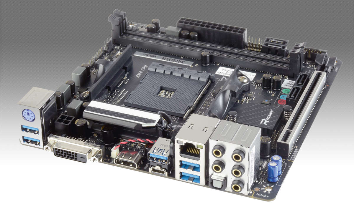ITX-Mainboard-Test 2018 12 Biostar X470GTN