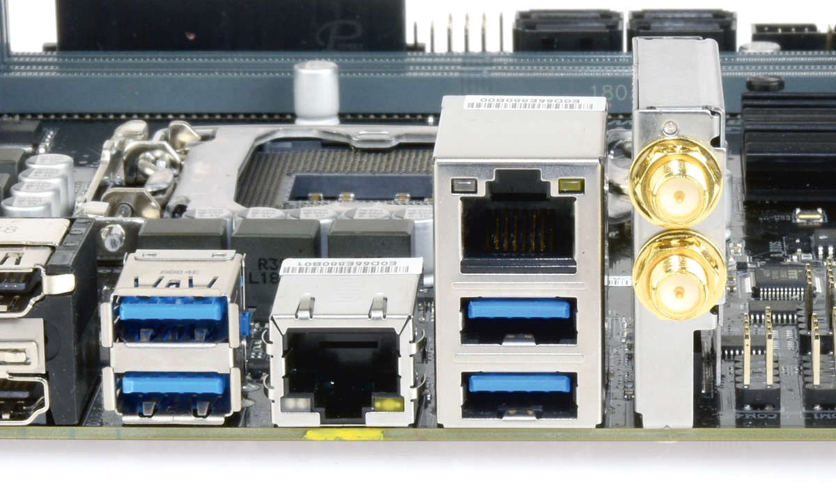 ITX-Mainboard-Test 2018 Ethernet Ports Gigabyte B360N