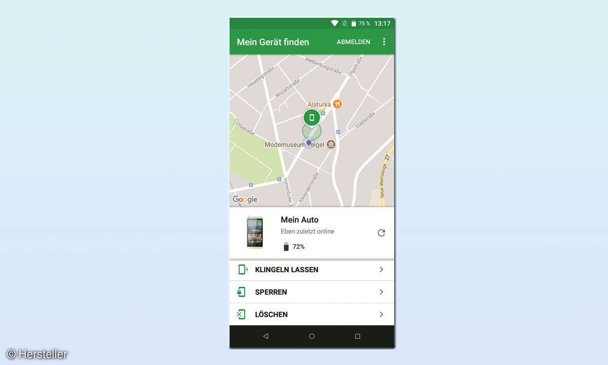 Recycling Smartphone find my device