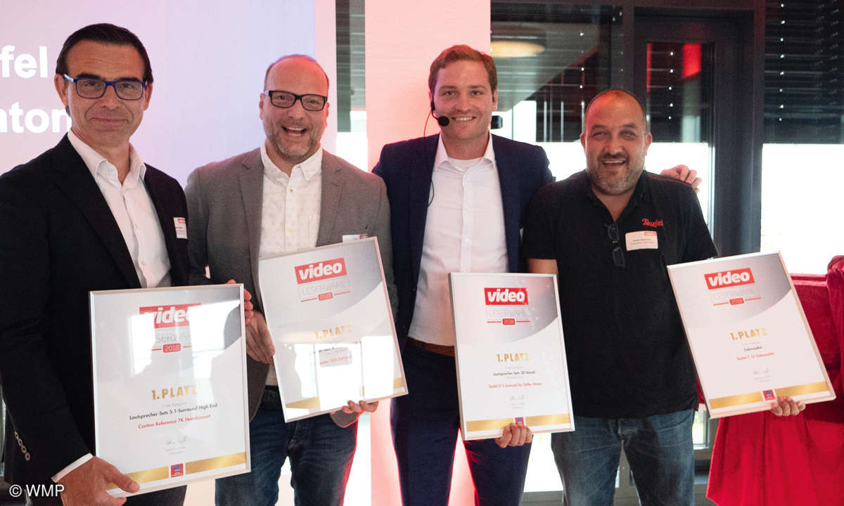 video Leserwahl 2018 Siegerehrung Soundbars Lautsprecher
