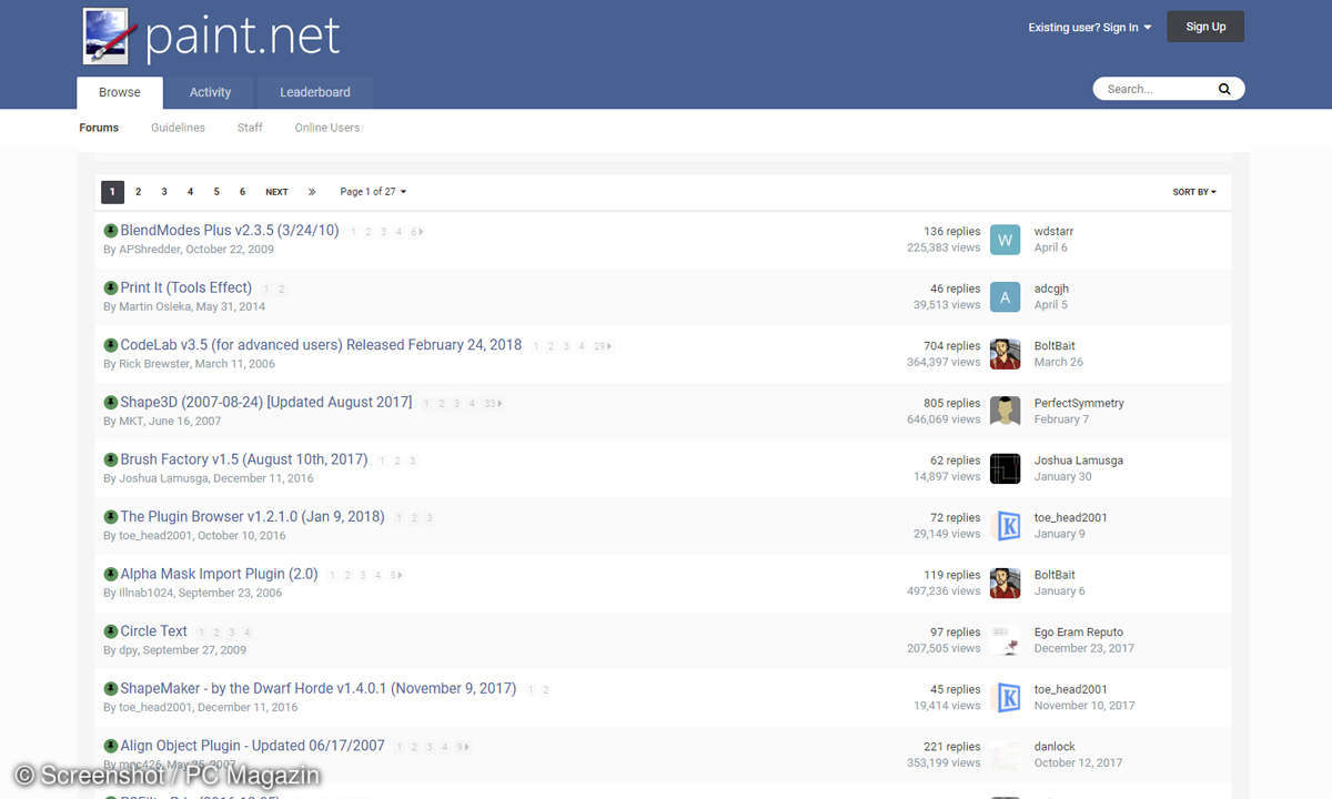 Paint.NET Plugins