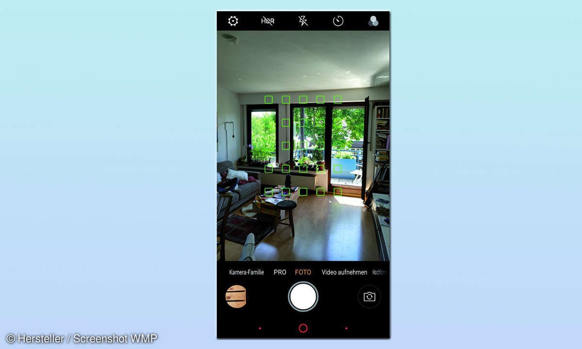 Nubia Z17S Kamera-App Foto-Modus