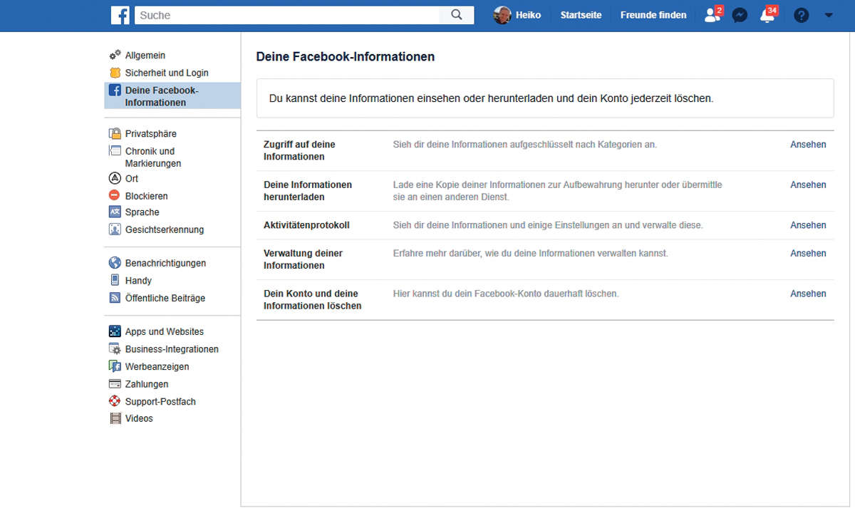 DSGVO: Daten anfordern