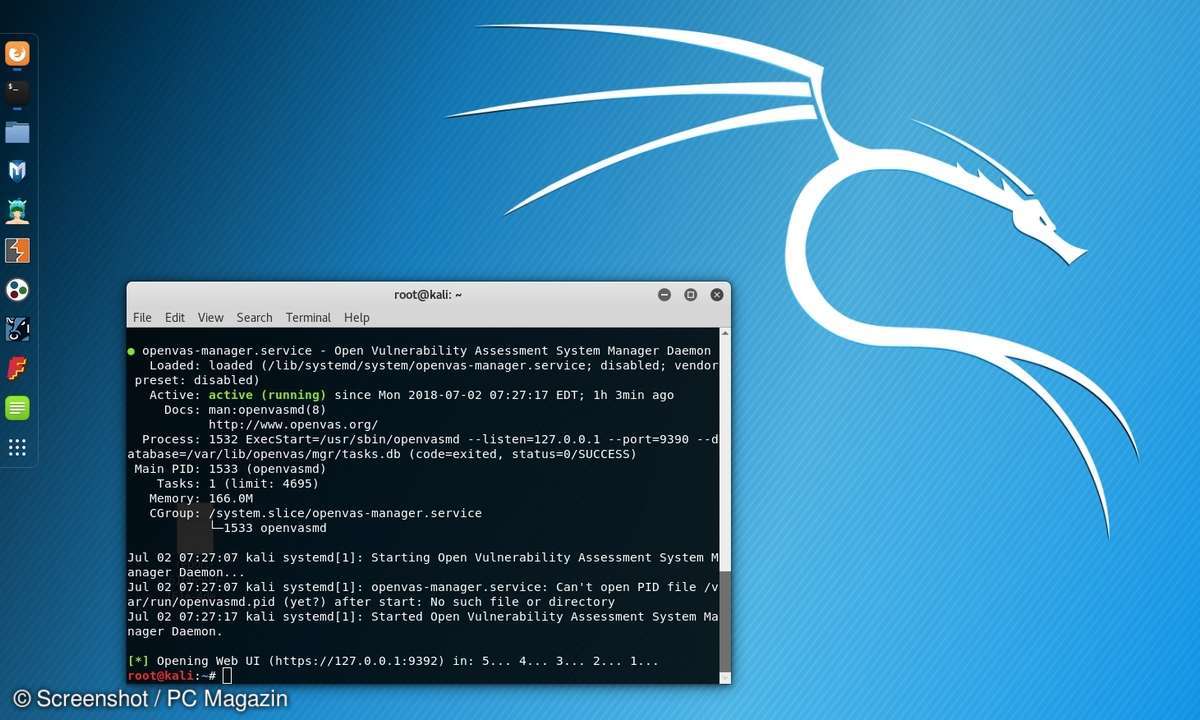 Kali Linux OpenVAS