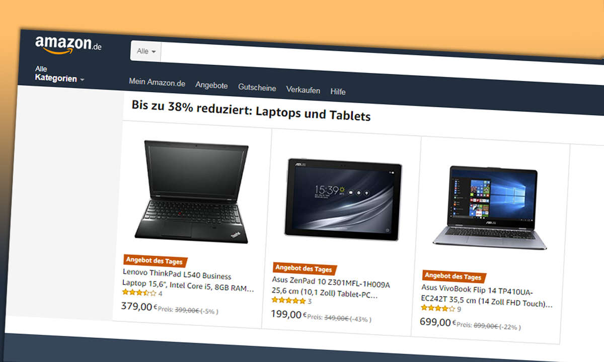 amazon herbst angebote woche asus