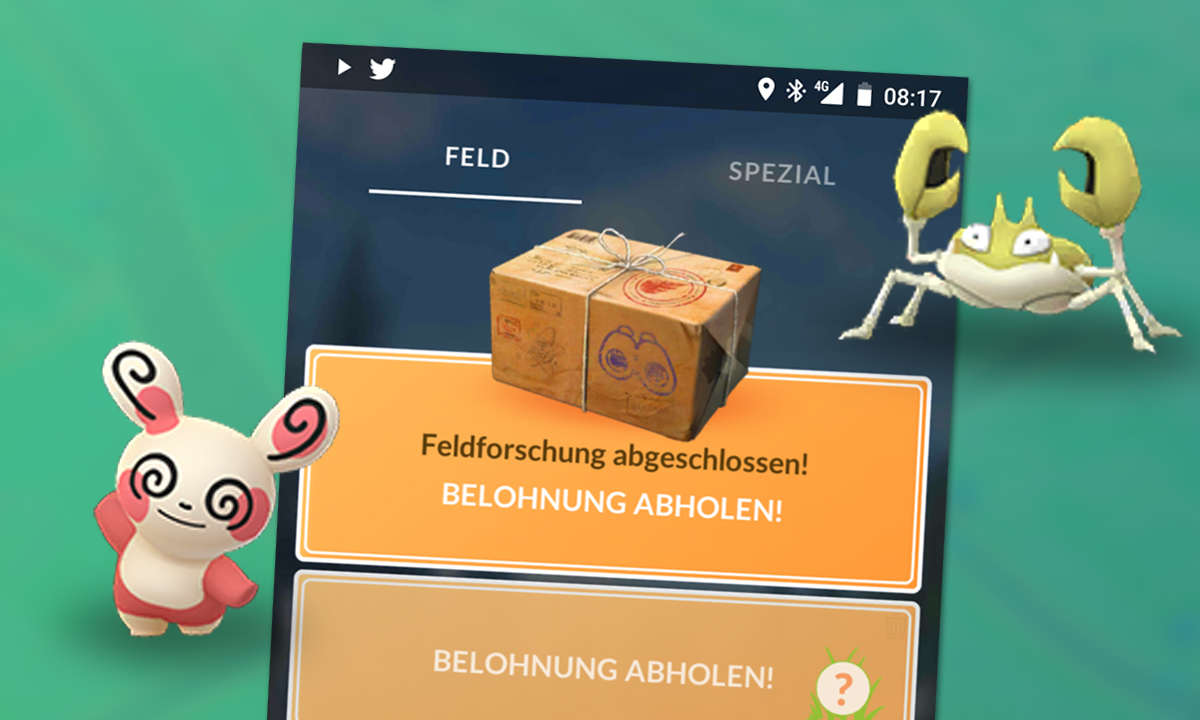 Pokémon GO Feldforschungen Oktober
