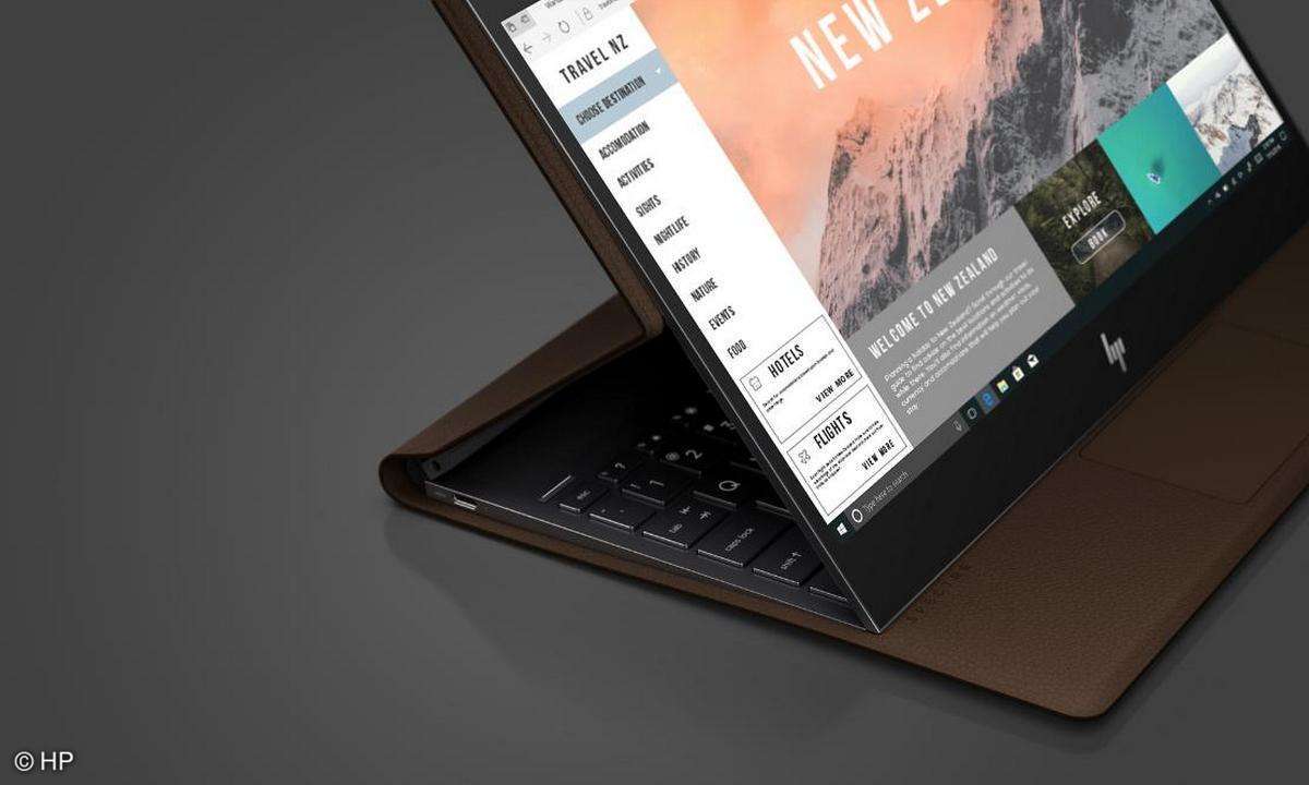 HP Spectre Folio - Media Position