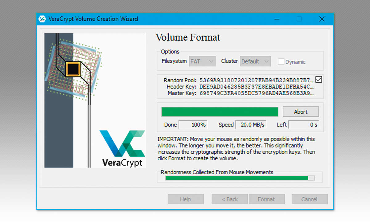 Die besten USB-Boot-Sticks - VeraCrypt