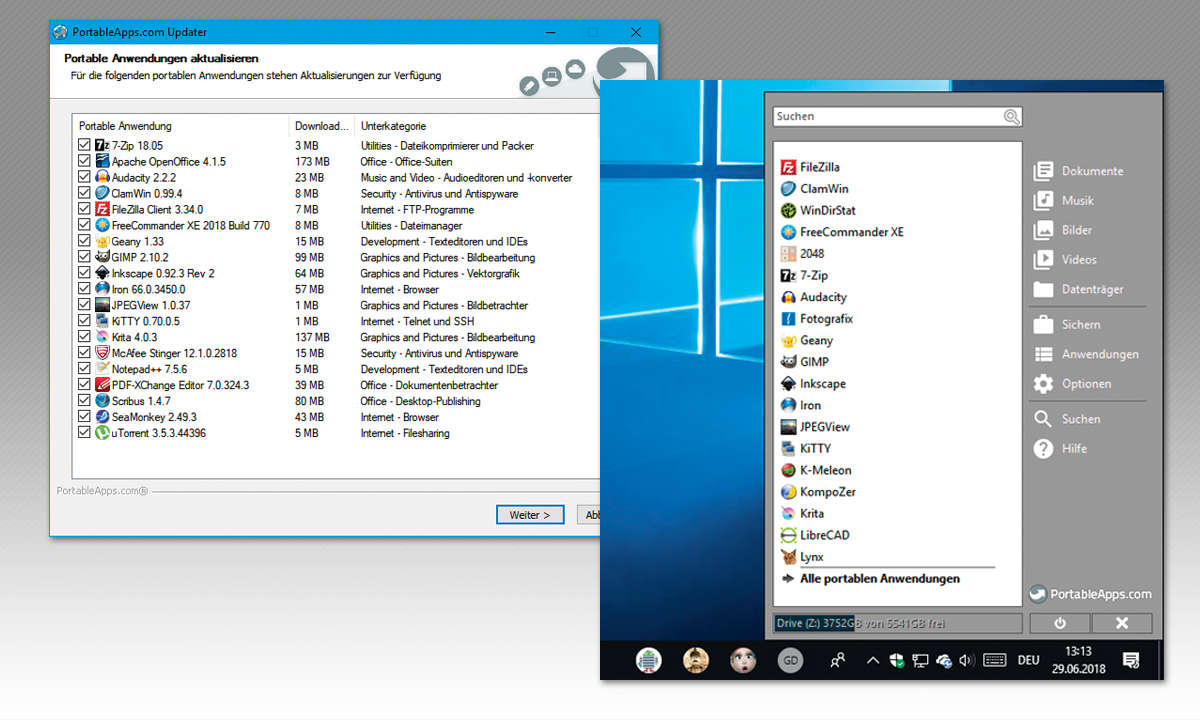 Die besten USB-Boot-Sticks - PrtableApps