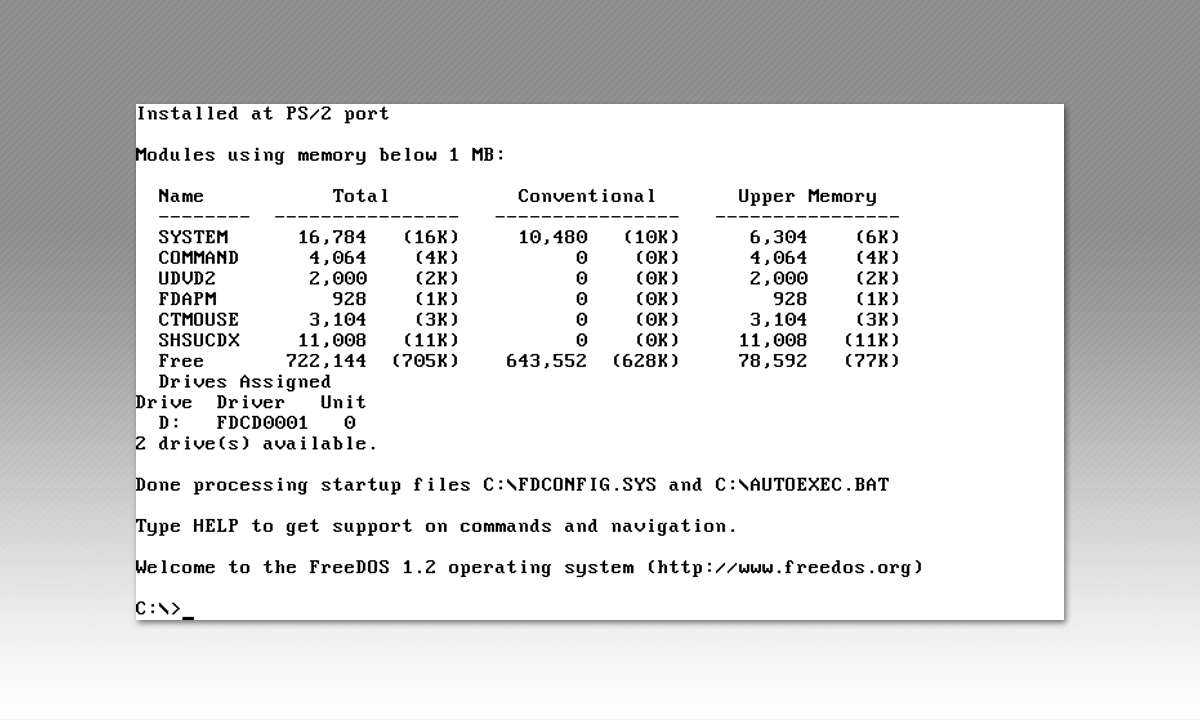 Die besten USB-Boot-Sticks - FreeDOS