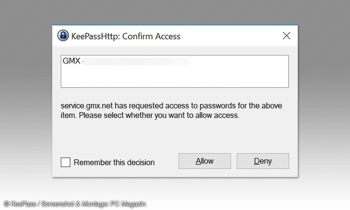 Sicherheitstipps für Browser-Addons: KeePass