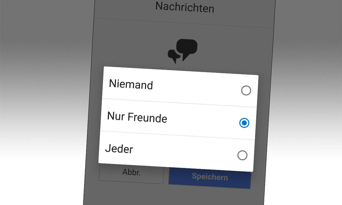 PS4-Nachrichten nur von Freunden oder Niemandem empfangen