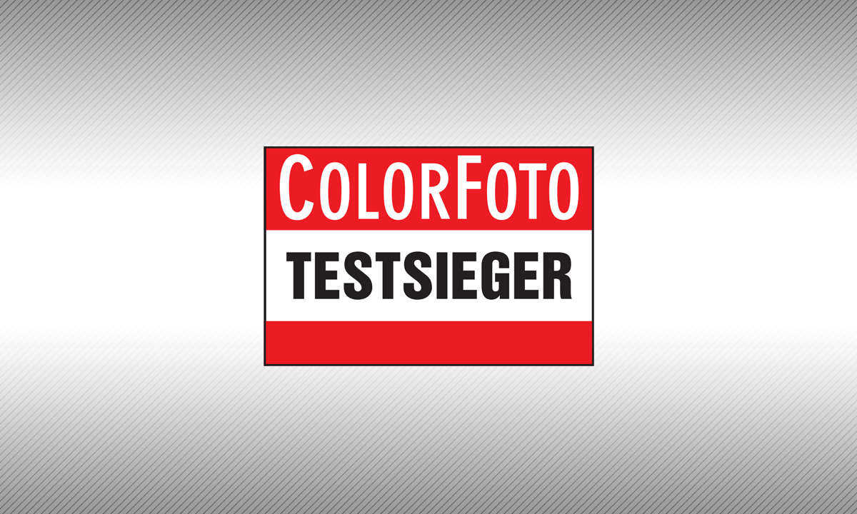 Testsiegel ColorFoto Testsieger