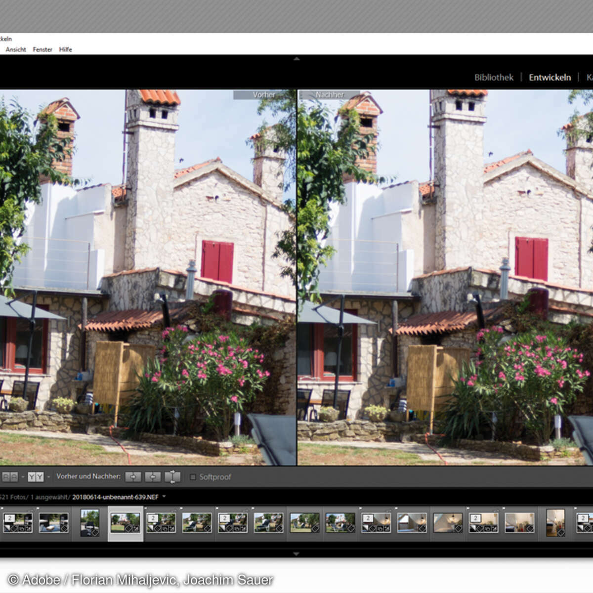 5 Bildbearbeiter im Test: Adobe Lightroom Classic CC