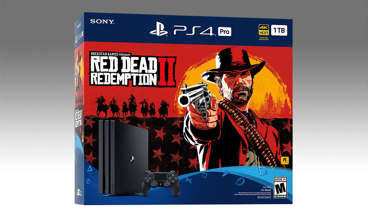 PS4 Pro im Bundle mit Red Dead Redemption 2